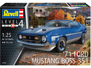 Revell Ford Mustang 1971 Boss 351 (1:25)