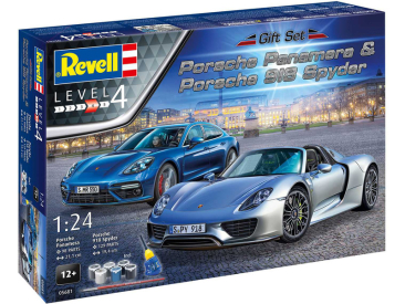 Revell Porsche Set (1:24) (giftset)