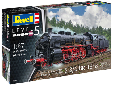 Revell S3/6 BR18(5) s tendrem (1:87)