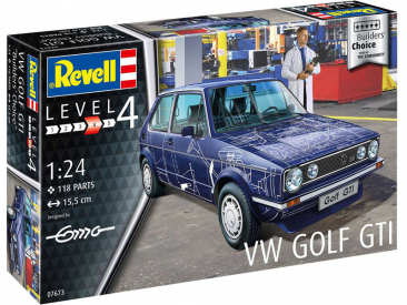 Revell Volkswagen Golf Gti Builders Choice (1:24)