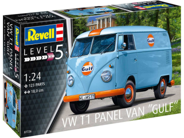Revell Volswagen T1 Panel Van (Gulf Decoration) (1:24)