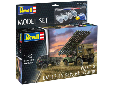 Revell W.O.T. 8 BM-13-16 Katyusha/Cargo (1:35) (sada)