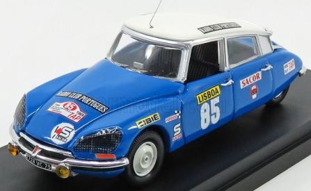 Rio-models Citroen Ds21 N 85 Winner Rally Portugal 1969 Romaozinho - Jocames 1:43 Modrá Bílá