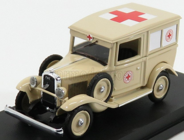 Rio-models Fiat 508 Balilla Ambulanza Military Africa 1935 1:43 Cream