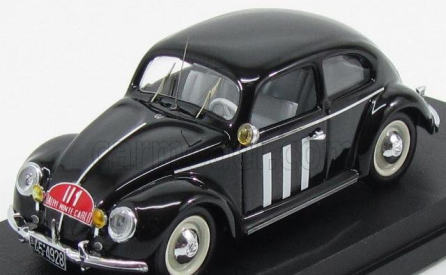 Rio-models Volkswagen Beetle N 111 Rally Montecarlo 1951 Baron Von Hanstein - Fuhrman 1:43 Black