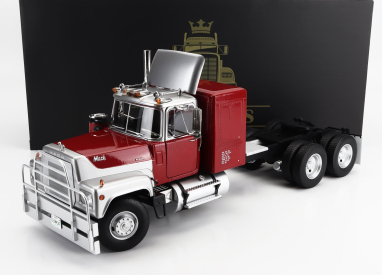 Road-kings Mack Rl700l Tractor Truck 3-assi 1974 1:18 Červená Stříbrná