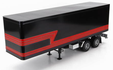 Road-kings Trailer Trailer For Truck - Rimorchio 1:18 Černá Červená