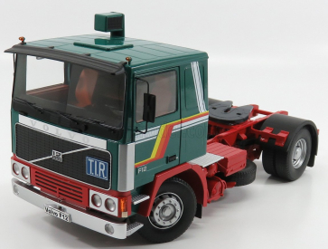 Road-kings Volvo F12 Tractor Truck 1977 1:18 Zelená Červená