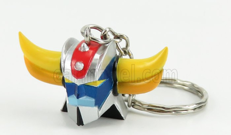 Robot Hl-pro Goldrake - Portachiavi - Keyring Figure Grendizer Goldrake Ufo Robot 1:144 Modrá Stříbrná Žlutá