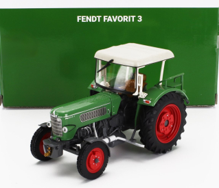 Ros-model Fendt Favorit 3 2wd Tractor 1964 1:32 Zelená Červená
