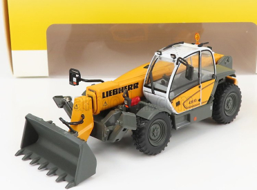 Ros-model Liebherr Telehandelr Tl435-13 Ruspa Gommata - Tractor Scraper 1:50 Žlutá Šedá