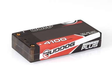 RUDDOG 4100mAh 100C 7,6V LiHV GRAPHENE Plus LCG Shorty sada