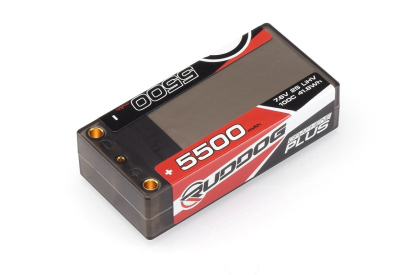 RUDDOG 5500mAh 100C 7,6V LiHV GRAPHENE Plus Shorty sada