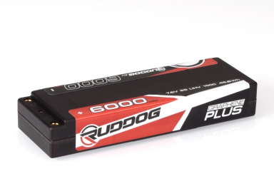 RUDDOG 6000mAh 100C 7,6V LiHV GRAPHENE Plus LCG Stick sada