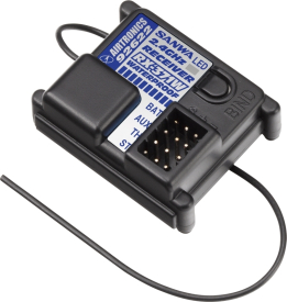 RX-37W 3-kanálový přijímač FHSS-2 (WATERPROOF a netelemetrický)