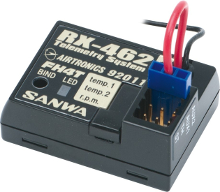 RX-462 FHSS-4T přijímač (telemetrický)