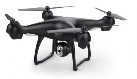 Dron S70W s Full HD kamerou, tmavě šedá