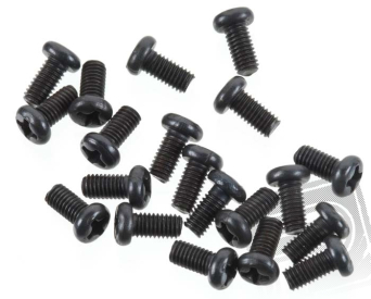 Sada šroubů s půlkulatou hlavou M3x6mm, 20ks.