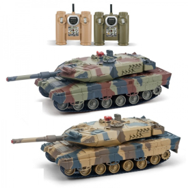 RC Sada velkých bojujících tanků Leopard 2A6