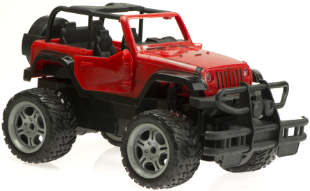 NA DÍLY - RC auto Off-Road Jeep 1:14, červená 