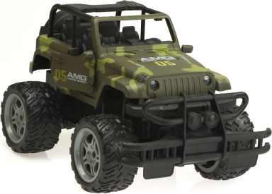 RC auto Off-Road Jeep 1:14, maskáčová