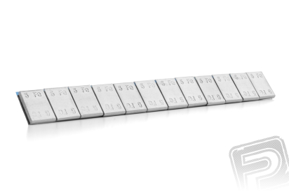 Samolepící závaží segmentované 12x 5g (60g)
