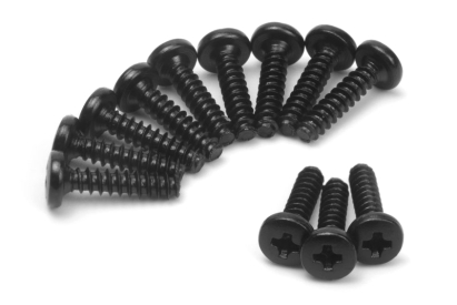 Samořezné šroubky s kulatou hlavou BMHO2,3x8 mm