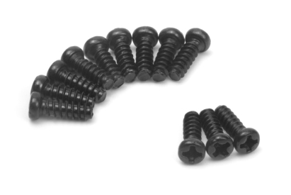 Samořezné šroubky s kulatou hlavou PBH02,3x7 mm