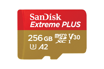 SanDisk MicroSDXC 256GB Extreme A2 UHS-I (V30) U3 + SD adaptér