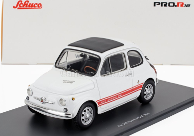 Schuco Fiat 500 Abarth 595 Ss 1965 1:18 Bílá