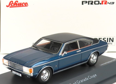 Schuco Ford england Granada Mki Coupe 1972 1:43 Blue