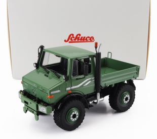 Schuco Mercedes benz Unimog U1600 Truck 1996 1:32 Zelená