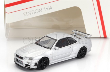 Schuco Nissan Gt-r (r34) Z-tune Coupe 1999 1:64 Silver