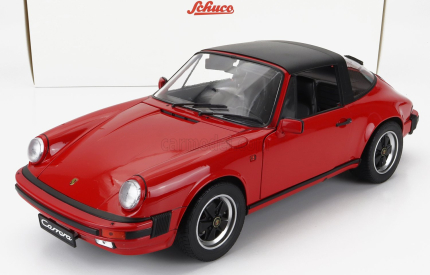 Schuco Porsche 911 3.2 Carrera Targa Cabriolet 1989 1:12 Red