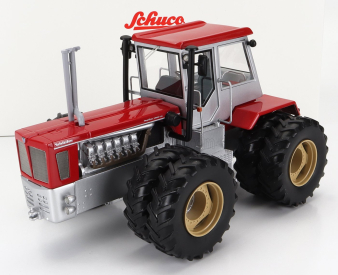 Schuco Schlueter Super 500 Tv Tractor 2010 1:32 Silver Red