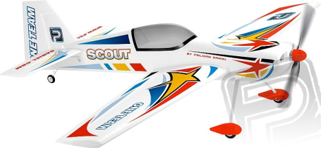 SCOUT 1210mm ARF (motor, ESC, serva) - Pomačkaná krabice