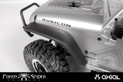 SCX10 Poison Spyder lemy předních blatníků