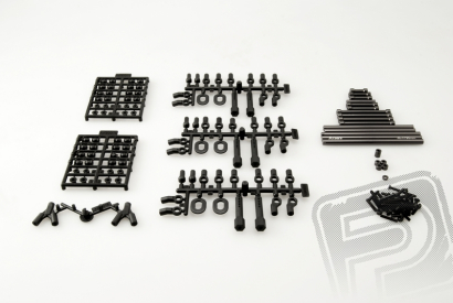 SCX10 TR sada spojovaček - 12.3