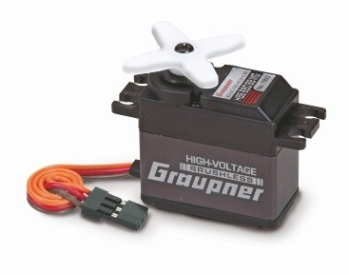 Servo HBS 880BB, MG-Hi Volt-Brushless (tlouštka 20mm) - 3ks.