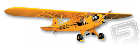 SIG 1/6 PIPER J-3 Cub 1800mm stavebnice