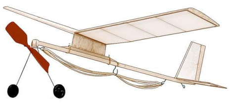 SIG CUB gumáček 597mm stavebnice