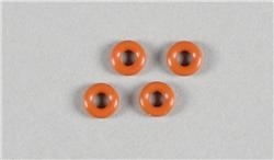 Silikonové O-kroužky 3x2mm,4ks.