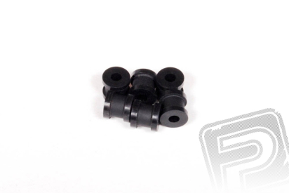 Silikonové vložky tlumičů 7.5x8mm (6 ks)