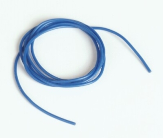 Silikonový kabel 0,5qmm, 20AWG, 1metr, modrý
