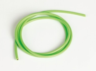 Silikonový kabel 2,6qmm, 13AWG, 1metr, zelený