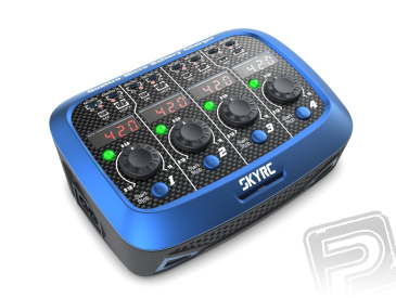 SKY RC Quattro Micro aku nabíječ 4x 1S LiPo