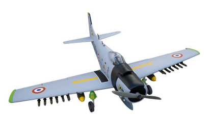RC letadlo Skyraider Warbird 1,6m (Zatahovací podvozek) Tiger