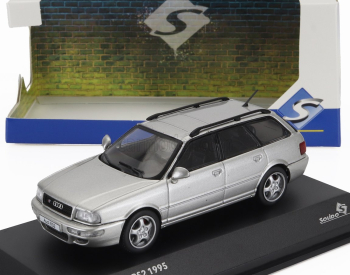 Solido Audi A4 Rs2 Avant Sw Station Wagon 1995 - Powered By Porsche 1:43 Polar Silver