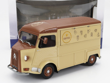 Solido Citroen Type Hy Van Cafe Ambulant 1969 1:18 Krémově Hnědá