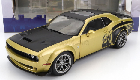 Solido Dodge Challenger R/t Scat Pack 2020 1:18 Zlatá Černá